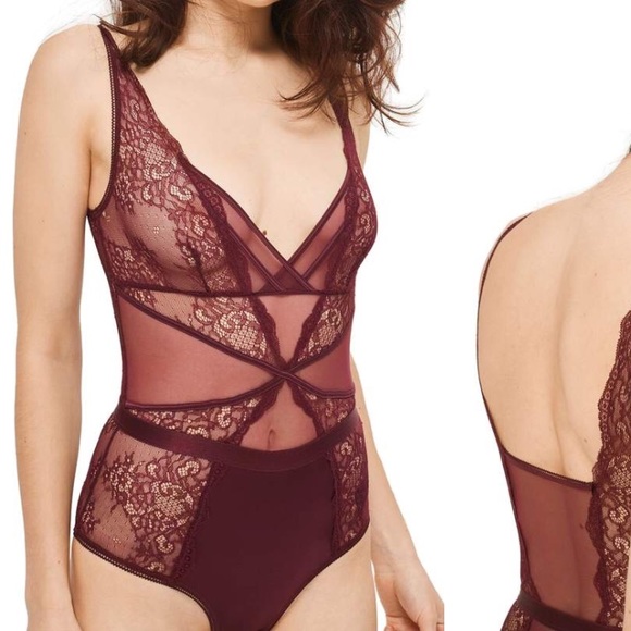 Topshop Other - 🔥Topshop Lacey Bodysuit🔥